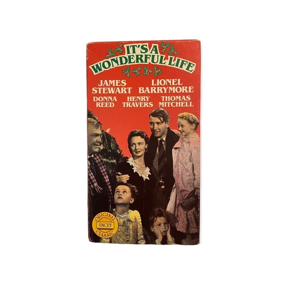 It’s a Wonderful Life - Vintage Edition of the classic movie VHS 1987